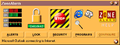 ZoneAlarm Screenshot